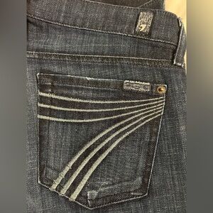 7 for all mankind DOJO sz 29 NWOTs never worn Dark Blue Denim Jeans w